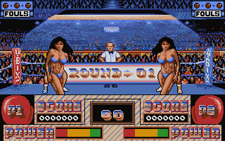 Pro Boxing Simulator atari screenshot