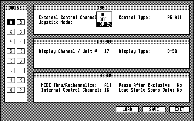 Pro MIDI Player (The) atari screenshot