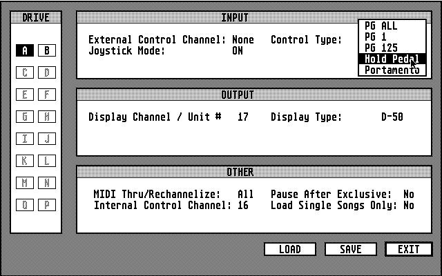 Pro MIDI Player (The) atari screenshot