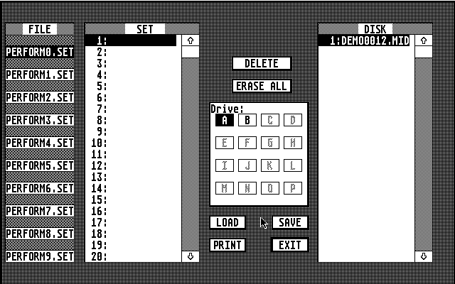 Pro MIDI Player (The) atari screenshot