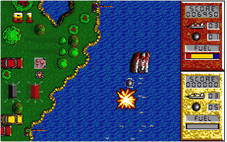 Pro Powerboat Simulator atari screenshot