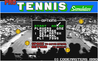 Pro Tennis Simulator