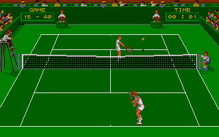 Pro Tennis Tour atari screenshot