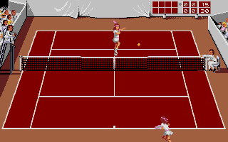 Pro Tennis Tour II atari screenshot