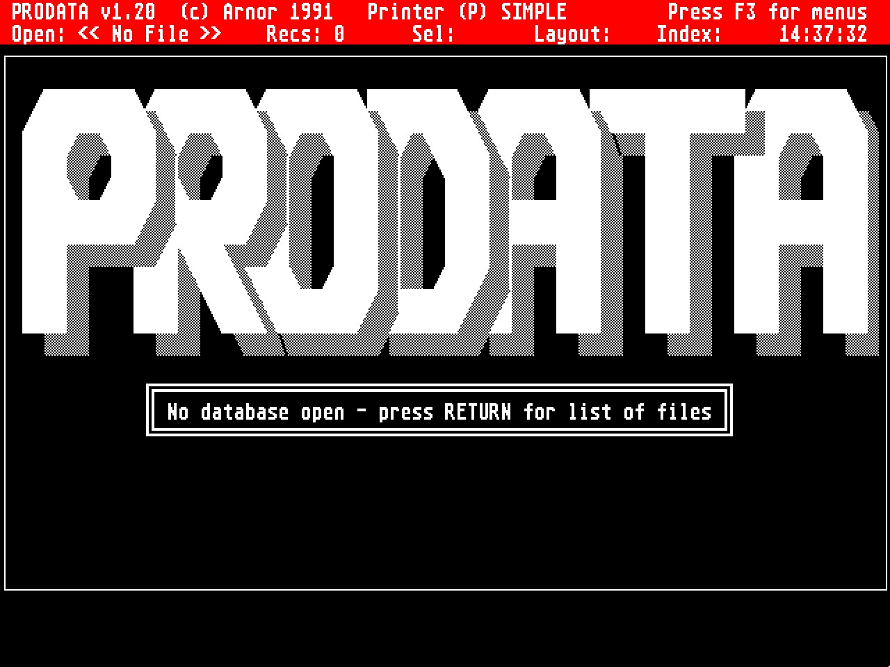 Prodata — screenshot 1