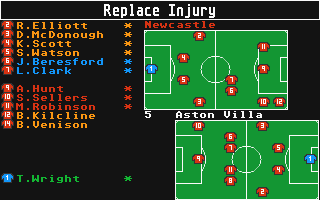 Professional Football Masters atari screenshot