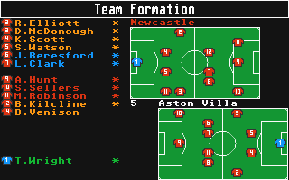 Professional Football Masters atari screenshot