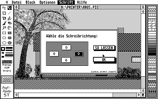 Profi Painter ST atari screenshot