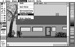 Profi Painter ST atari screenshot