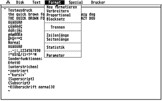 ProfiText atari screenshot