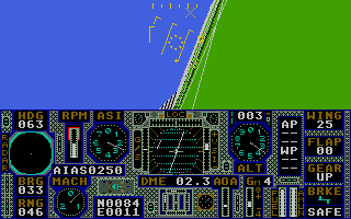 Proflight atari screenshot