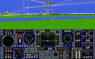 Proflight atari screenshot