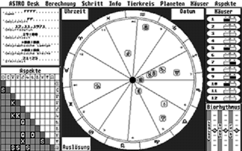 Programm des Lebens atari screenshot