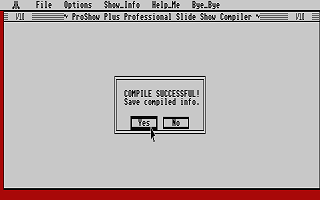 ProShow Plus atari screenshot