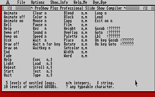 ProShow Plus atari screenshot