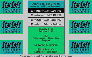 ProShow Plus atari screenshot