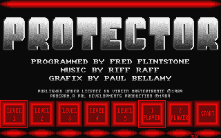 Protector atari screenshot