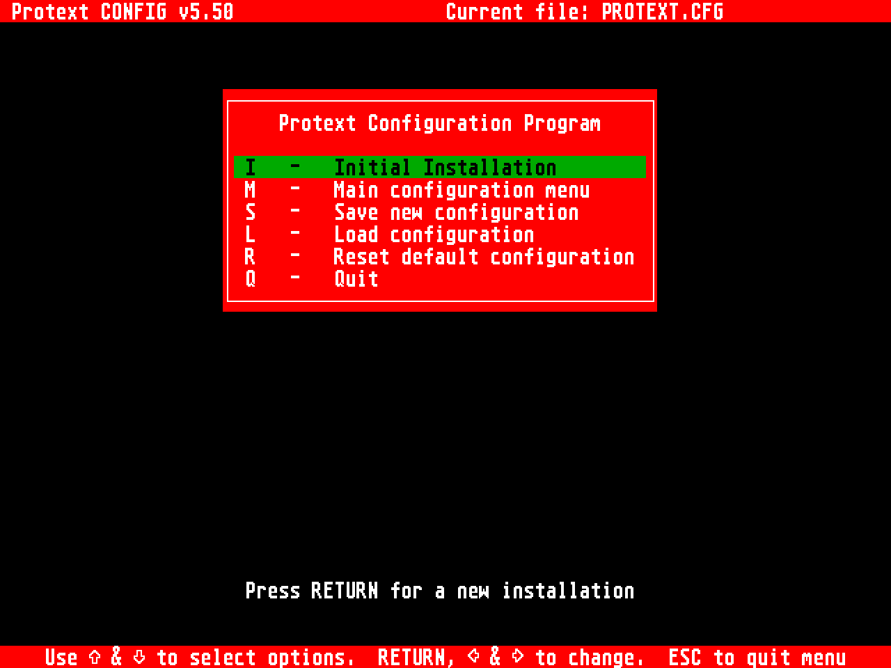 Protext — screenshot 1
