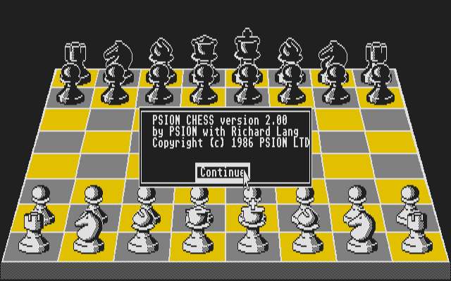 Psion Chess — screenshot 1