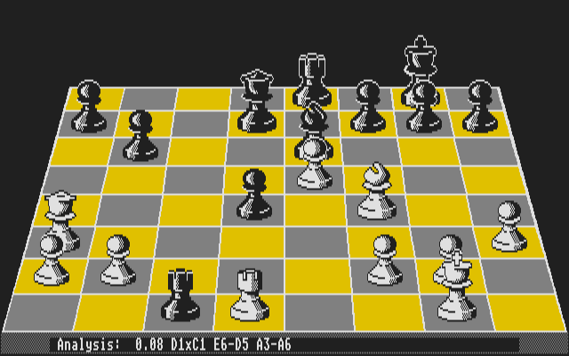 Psion Chess atari screenshot