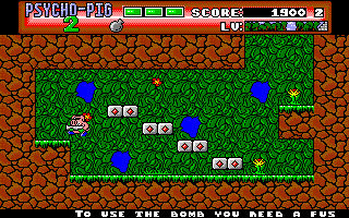 Psycho Pig II atari screenshot