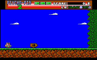 Psycho Pig II atari screenshot