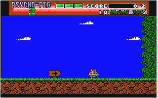 Psycho Pig II atari screenshot