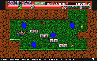 Psycho Pig II atari screenshot