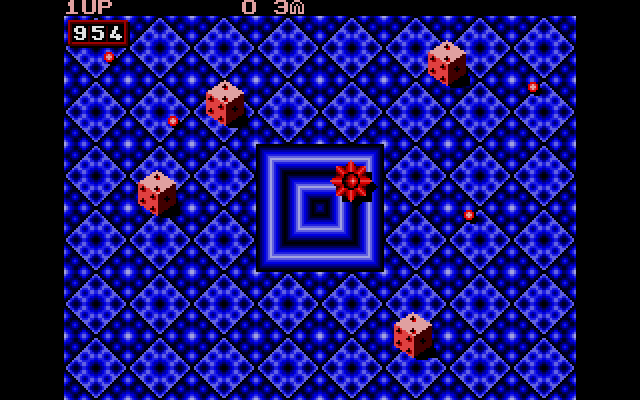 Psychoblast atari screenshot