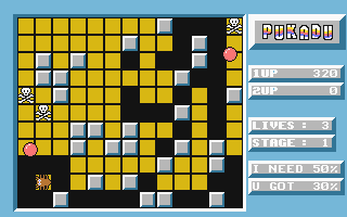 Pukadu atari screenshot
