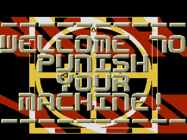 Punish Your Machine atari screenshot