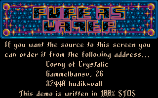 Pure As Water atari screenshot