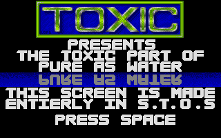 Pure As Water atari screenshot