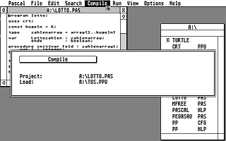 Pure Pascal atari screenshot