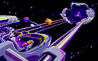 Purple Saturn Day atari screenshot