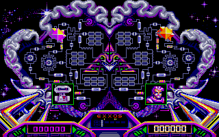 Purple Saturn Day atari screenshot