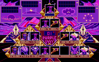 Purple Saturn Day atari screenshot