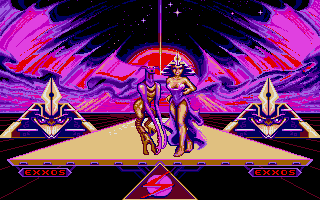 Purple Saturn Day atari screenshot