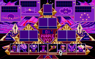 Purple Saturn Day atari screenshot