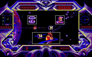 Purple Saturn Day atari screenshot