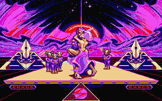 Purple Saturn Day atari screenshot