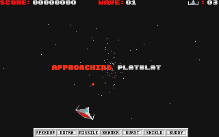 Pursuit to Earth (The) atari screenshot