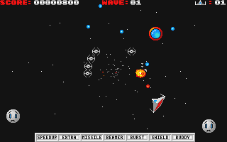 Pursuit to Earth (The) atari screenshot