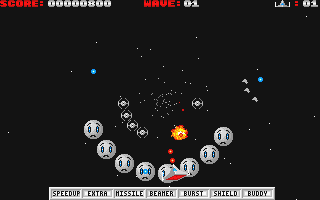 Pursuit to Earth (The) atari screenshot