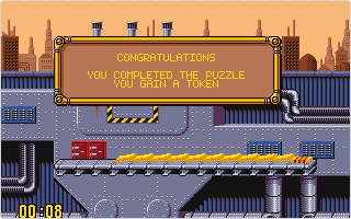 Pushover atari screenshot