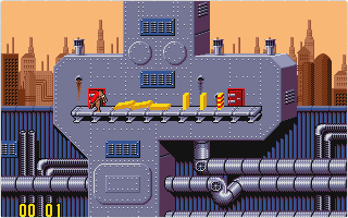Pushover atari screenshot