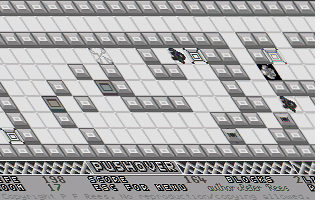 Pushover atari screenshot