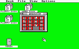 Puzzle atari screenshot