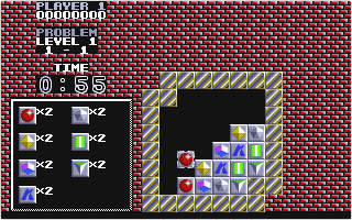 Puzznic atari screenshot