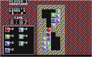 Puzznic atari screenshot